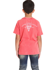 VPLAY TEE "FACEOFF" VINTAGE RED