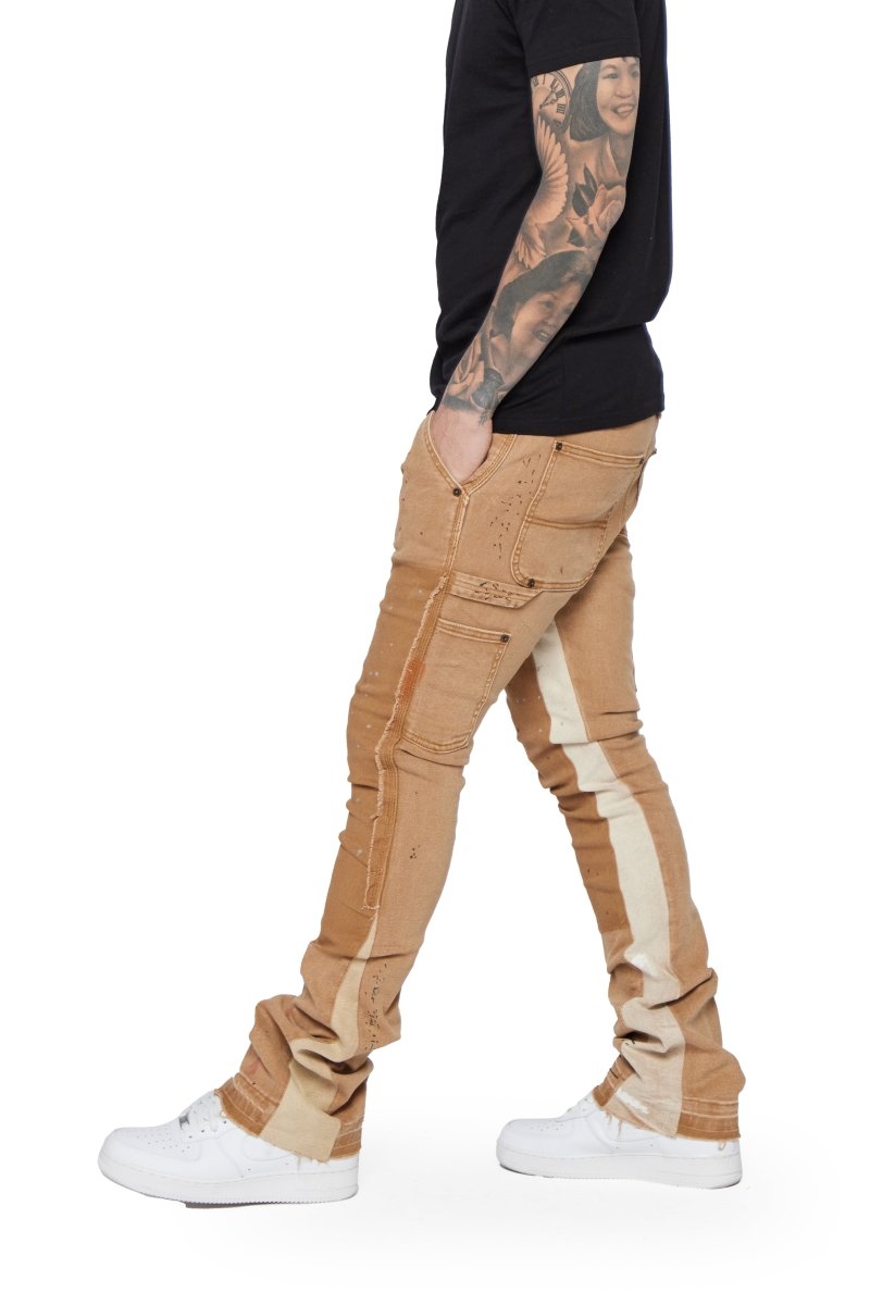 “ALPHA” STACKED FLARE JEAN CAHI - Valabasas