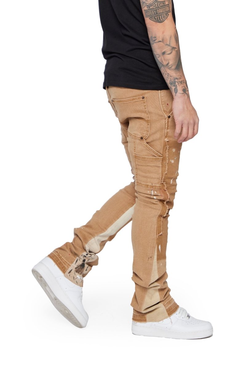 “ALPHA” CAHI STACKED FLARE JEAN