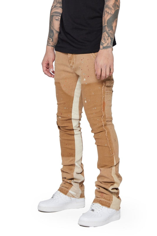 “ALPHA” STACKED FLARE JEAN CAHI - Valabasas