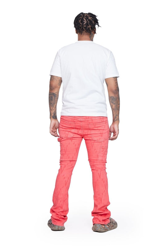 "APEX" STACKED FLARE PINK - Valabasas