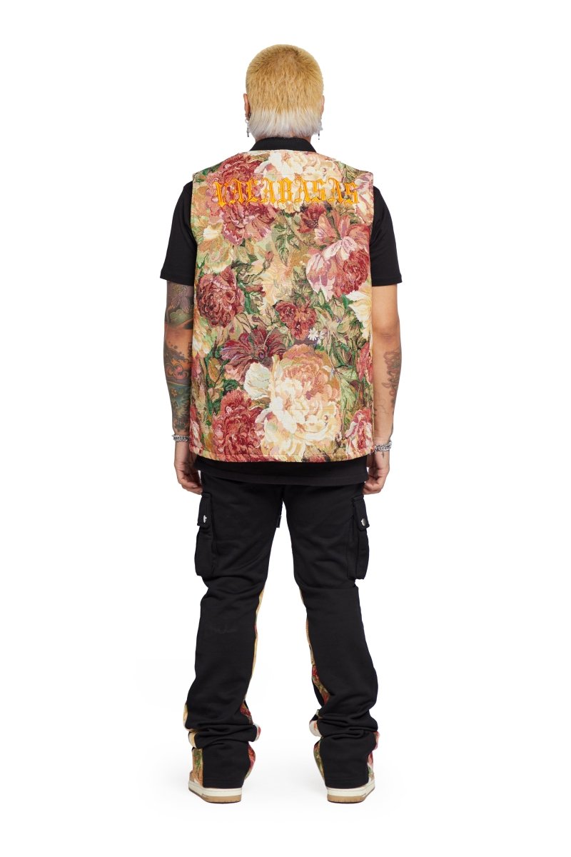 “BANKSY” JACKET FLOWER MULTI - Valabasas