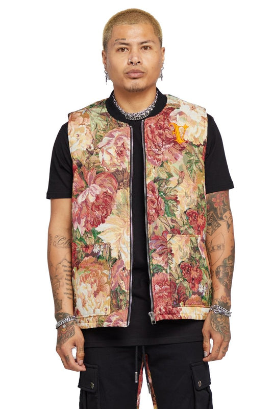 “BANKSY” JACKET FLOWER MULTI - Valabasas