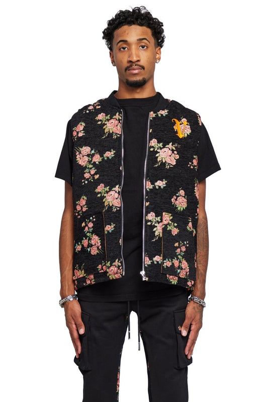 “BANKSY” JACKET ORANGE MULTI - Valabasas