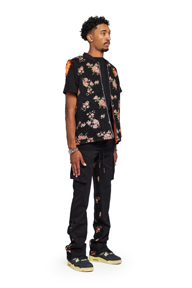 “BANKSY” JACKET ORANGE MULTI - Valabasas