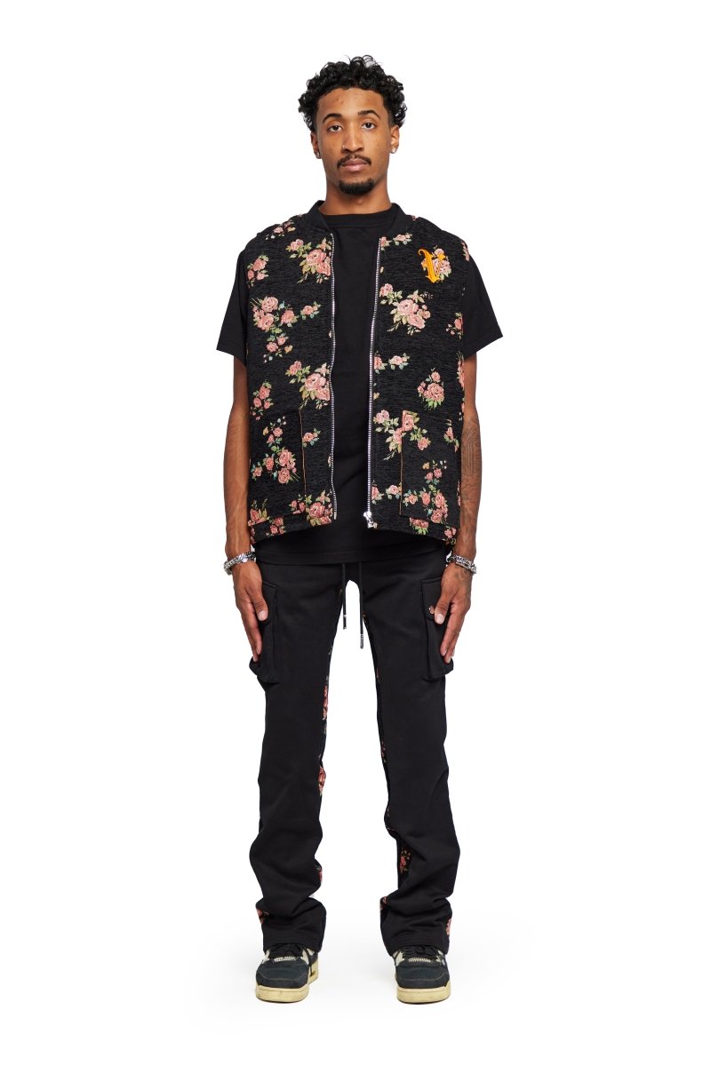 “BANKSY” JACKET ORANGE MULTI - Valabasas