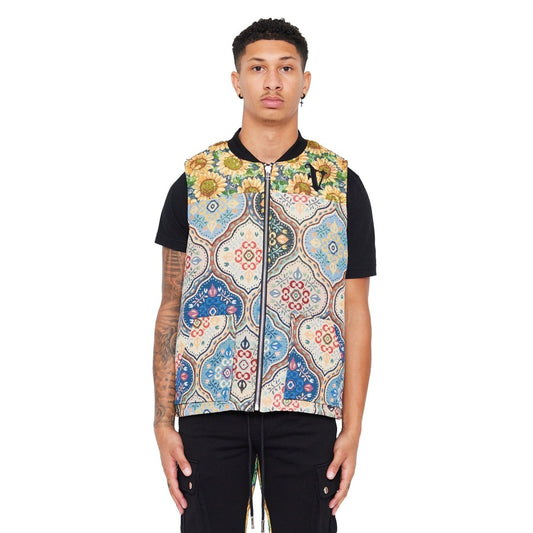 “BANKSY” JACKET YELLOW MULTI - Valabasas