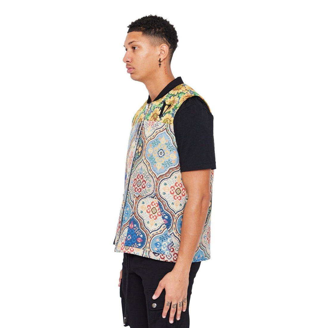 “BANKSY” JACKET YELLOW MULTI - Valabasas