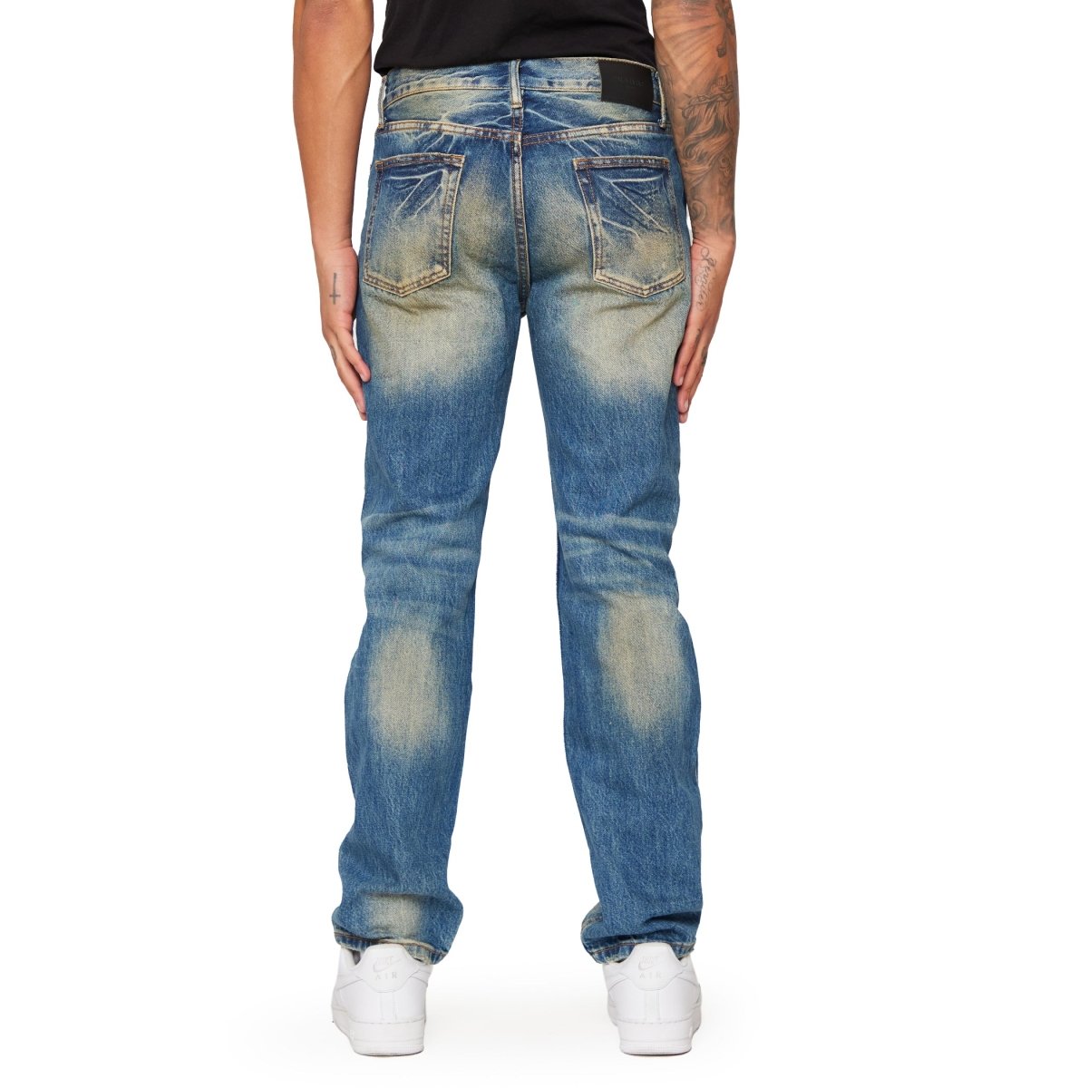 “BRONCO” STRAIGHT LEG BLU SPORCP - Valabasas