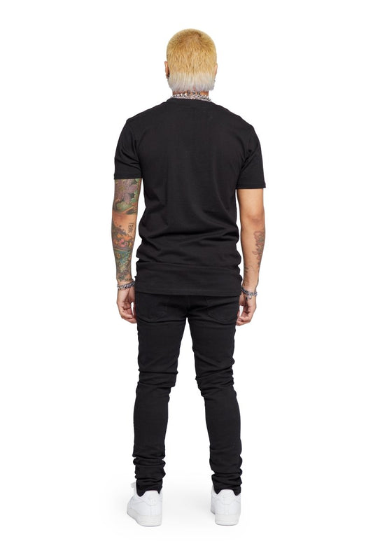"MR CLEAN 2.0" SKINNY JEAN BLACK - Valabasas
