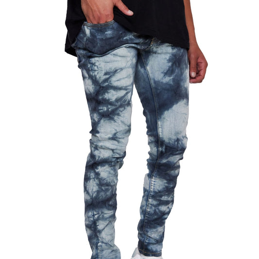 “NAVAGIO” VALABASAS JEANS GREY MARBLE - Valabasas