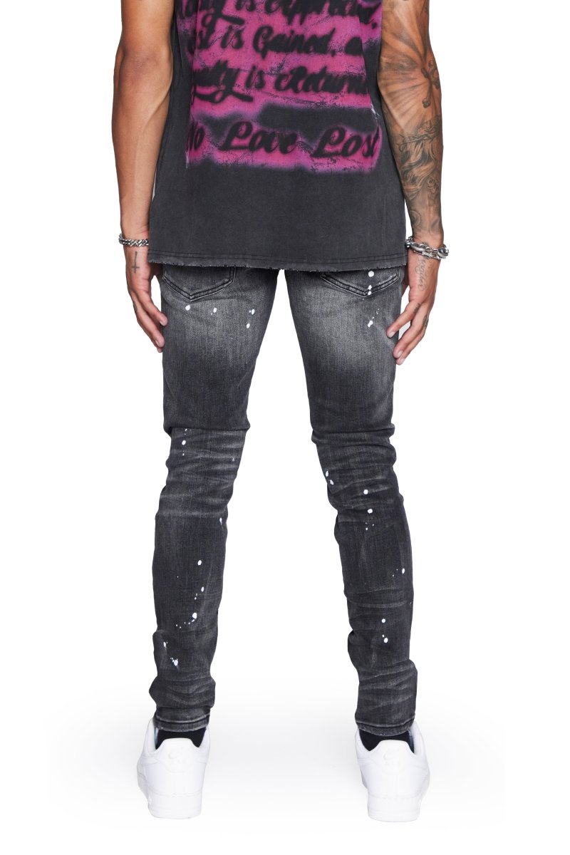 VALABASAS JEANS “PRODIGY” NERO GRIGIO