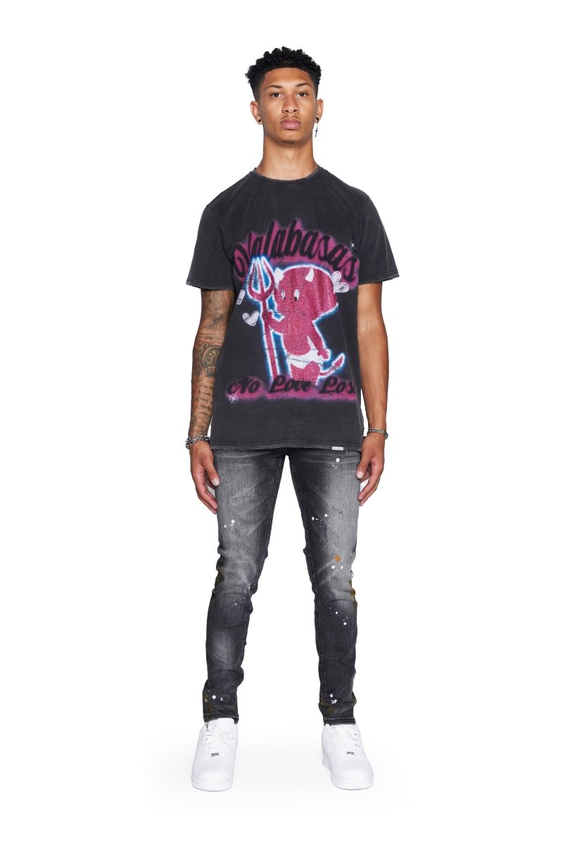 VALABASAS JEANS “PRODIGY” NERO GRIGIO