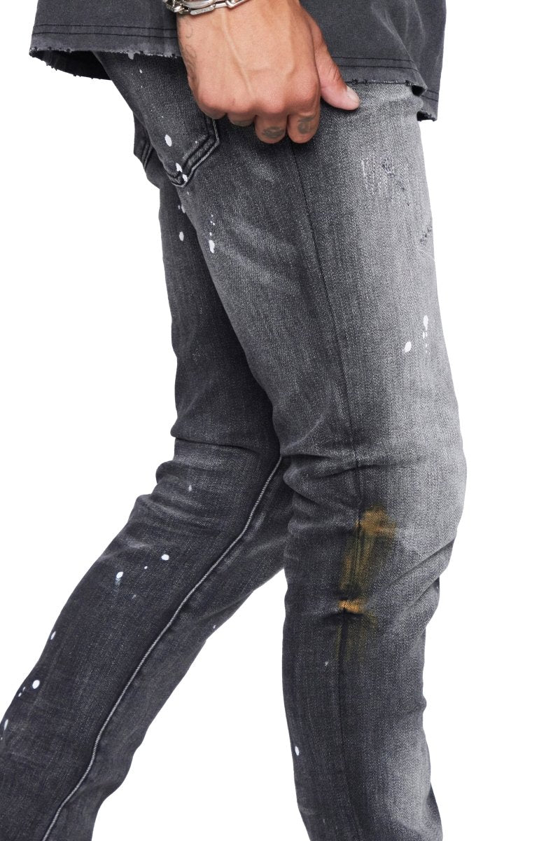 VALABASAS JEANS “PRODIGY” NERO GRIGIO