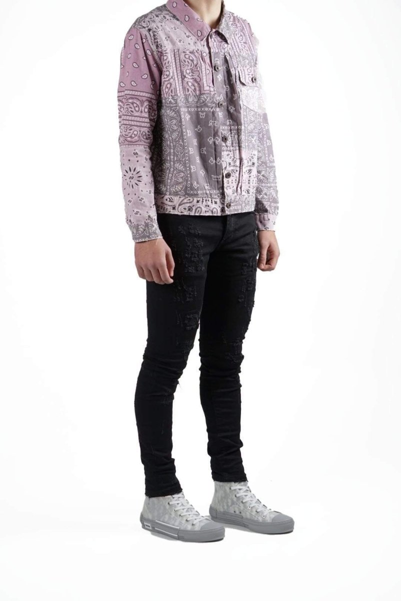 "RANKER" JACKET PURPLE - Valabasas