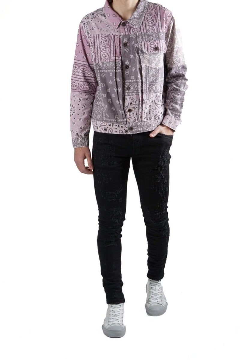 "RANKER" JACKET PURPLE - Valabasas