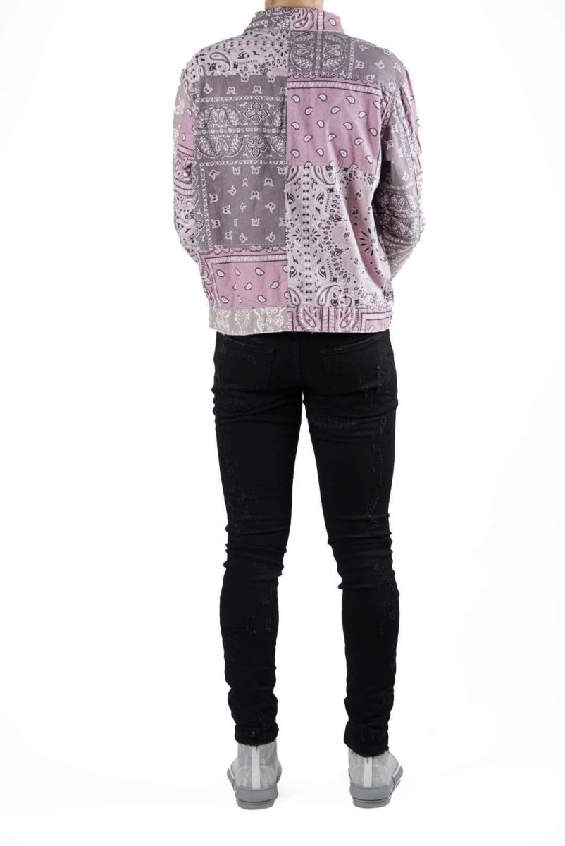 "RANKER" JACKET PURPLE - Valabasas