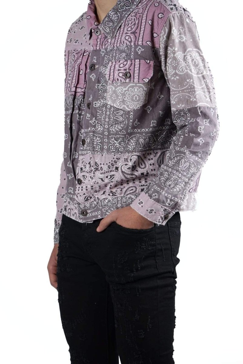 "RANKER" JACKET PURPLE - Valabasas