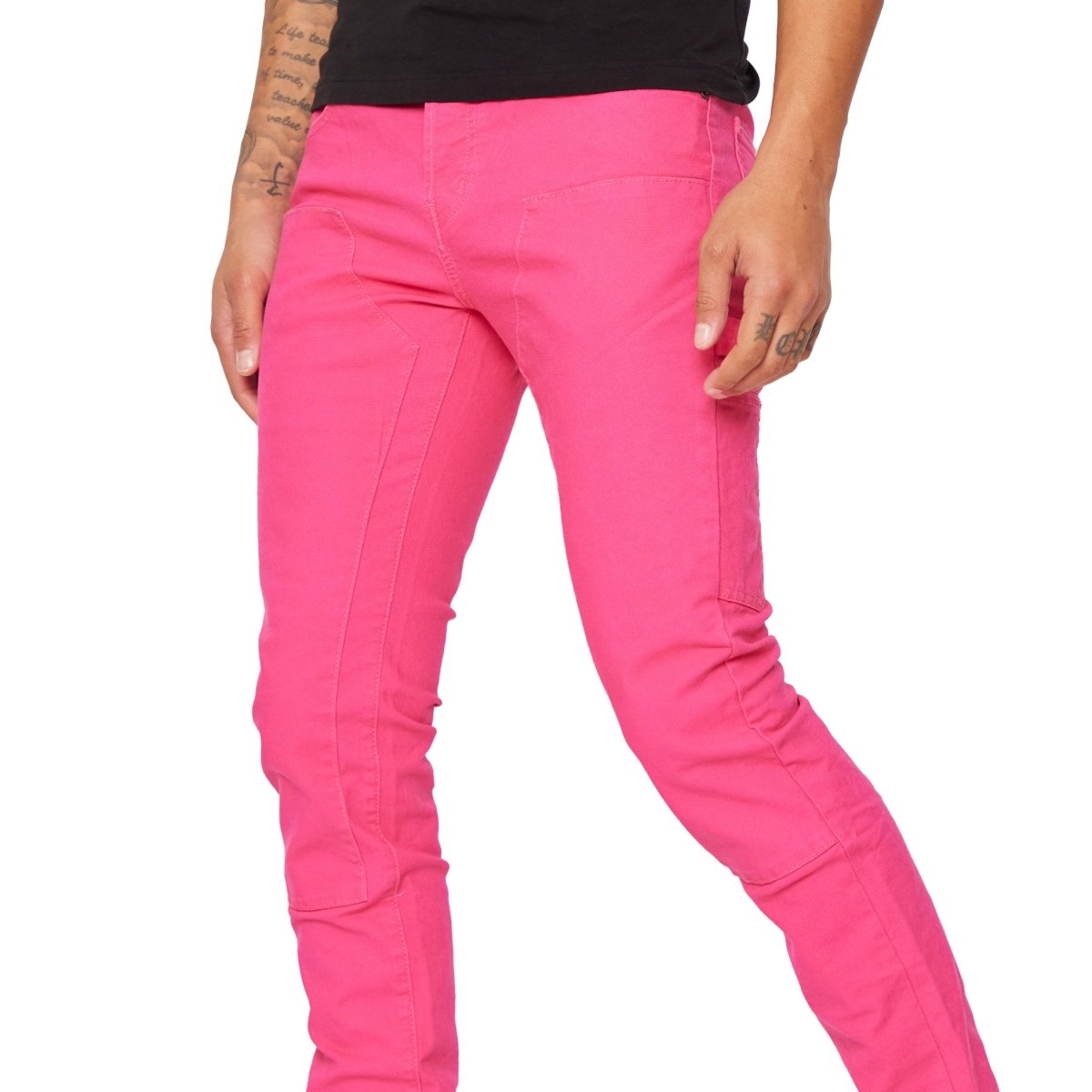 “SOLDIER” JEANS ROSA PINK - Valabasas