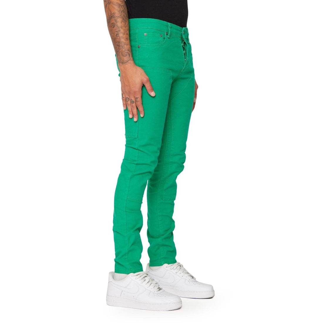 “SOLDIER” JEANS VERDE - Valabasas
