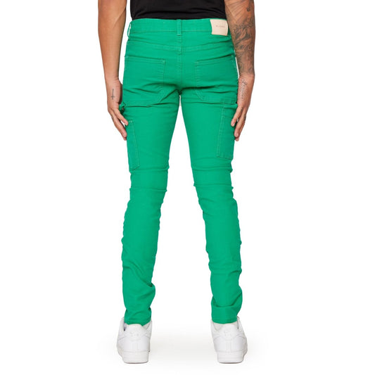 “SOLDIER” JEANS VERDE - Valabasas