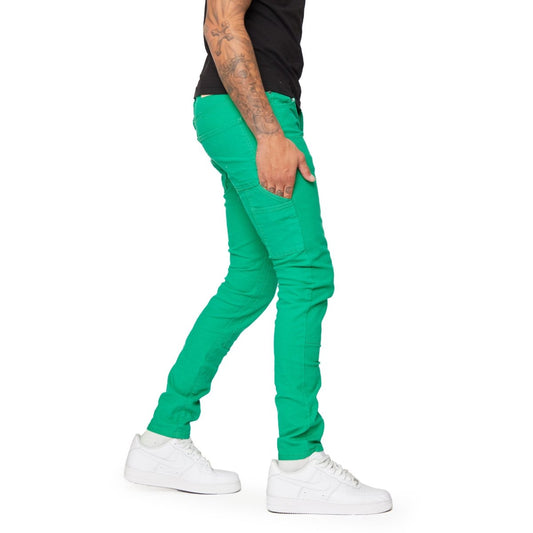 “SOLDIER” JEANS VERDE - Valabasas