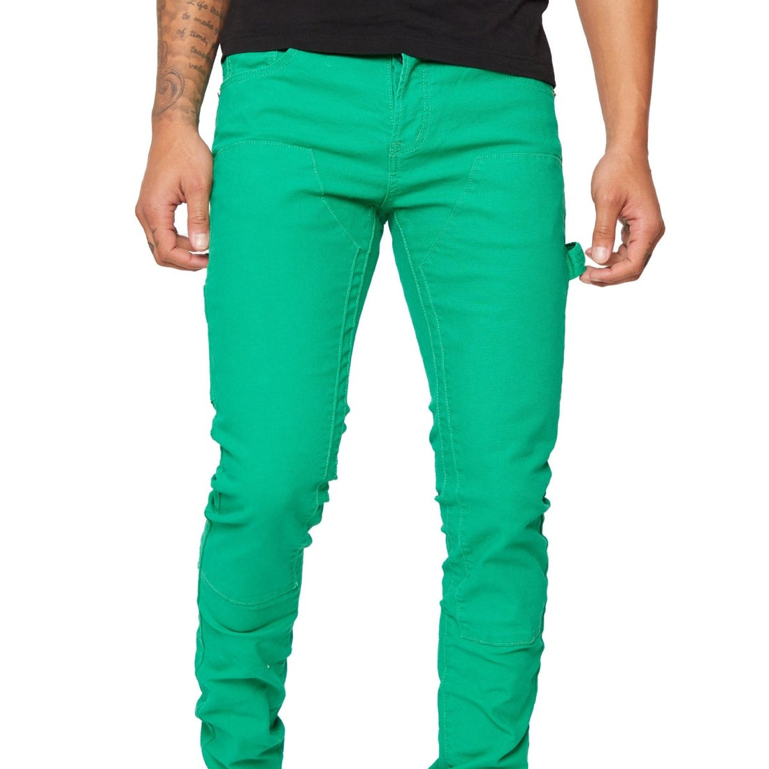 “SOLDIER” JEANS VERDE - Valabasas