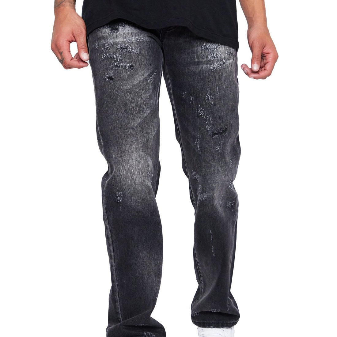 “STALLION” NERO STRAIGHT LEG - Valabasas