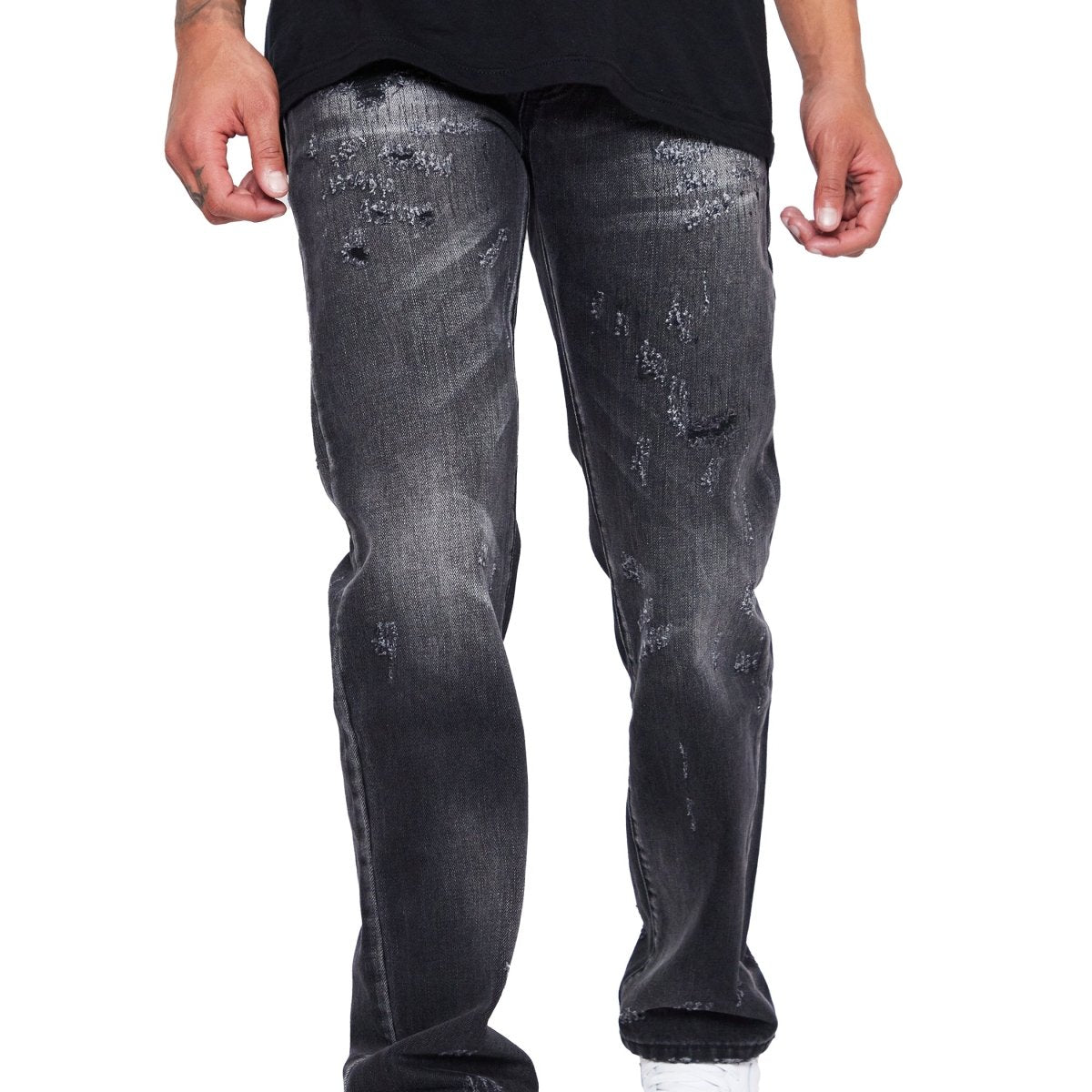 “STALLION” NERO STRAIGHT LEG - Valabasas