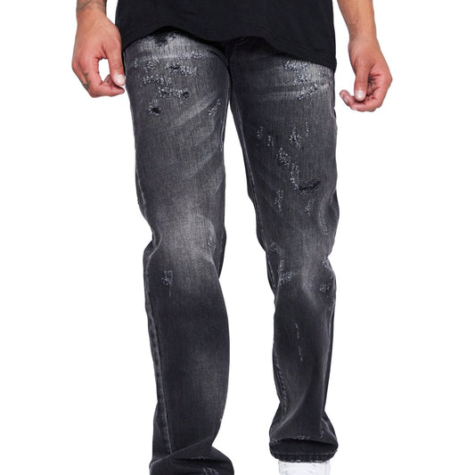 “STALLION” NERO STRAIGHT LEG - Valabasas