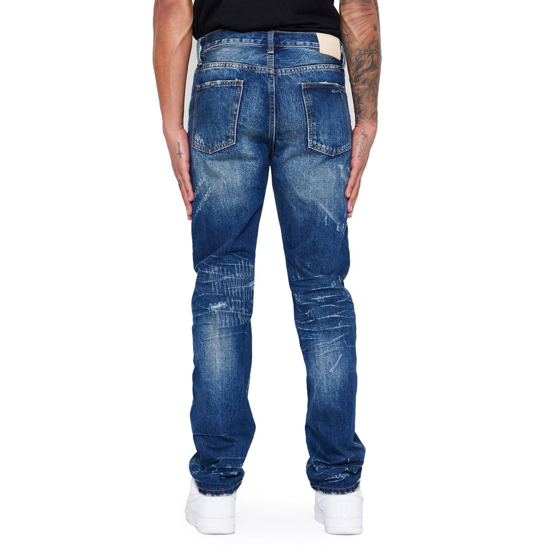 “STALLION” STRAIGHT LEG AZZURRO - Valabasas