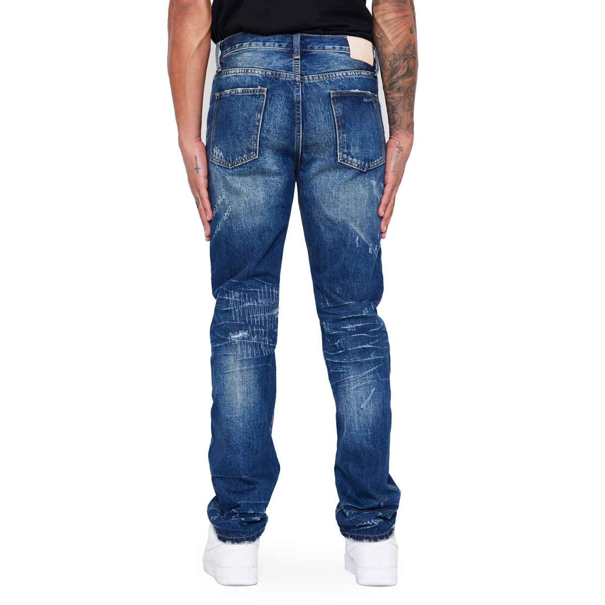 “STALLION” STRAIGHT LEG AZZURRO - Valabasas