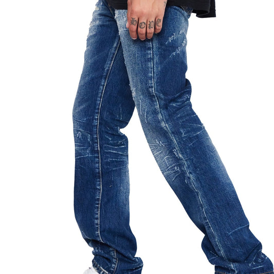 “STALLION” STRAIGHT LEG AZZURRO - Valabasas