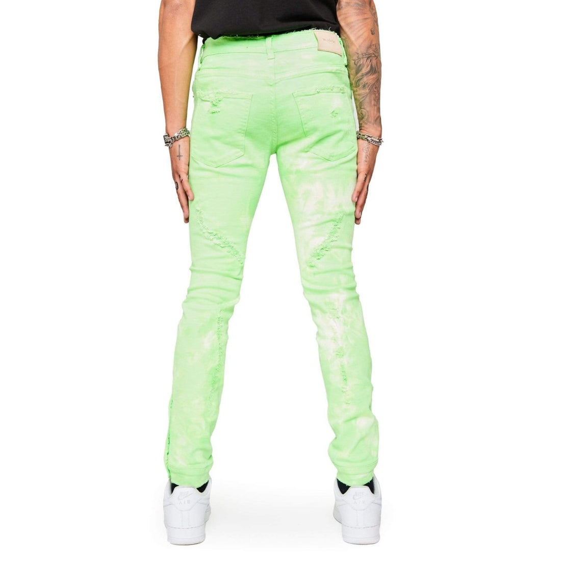 “V45" JEANS VERDE - Valabasas