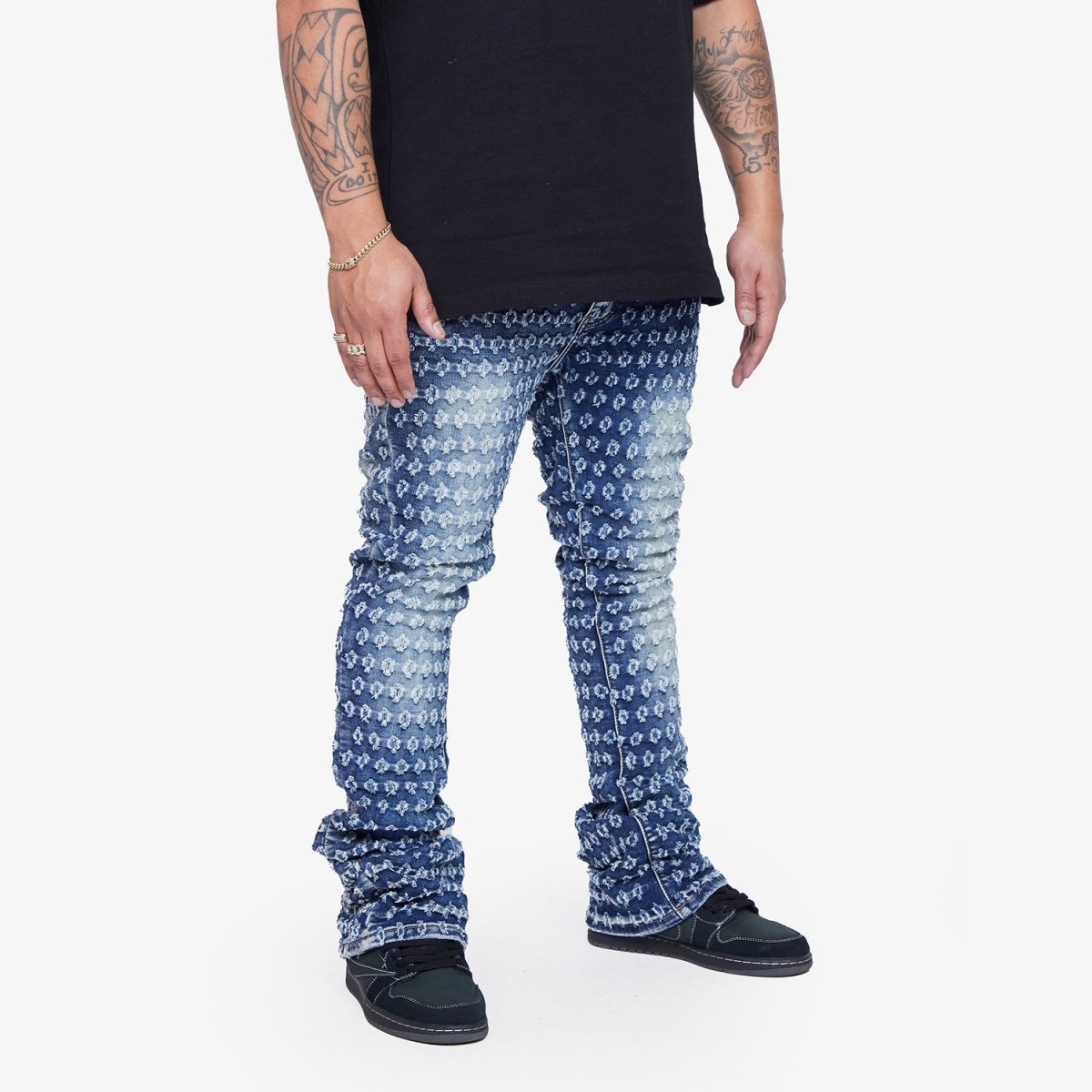 VALABASAS JEANS “REPEAT" BLUE WASH - Valabasas