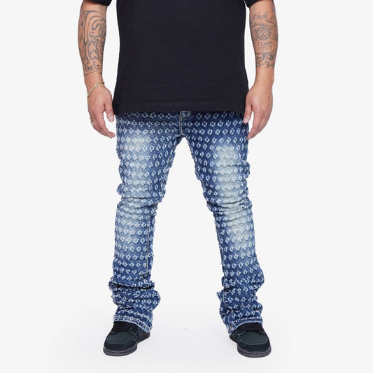 VALABASAS JEANS “REPEAT" BLUE WASH - Valabasas
