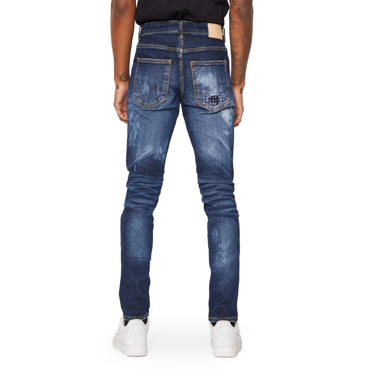 “VOYAGER” SKINNY JEAN DARK WASHED - Valabasas