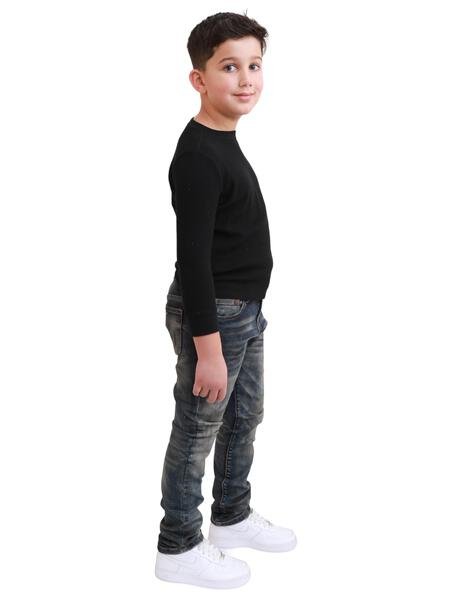 VPLAY KIDS JEANS "SOLO" DIRTY WASH